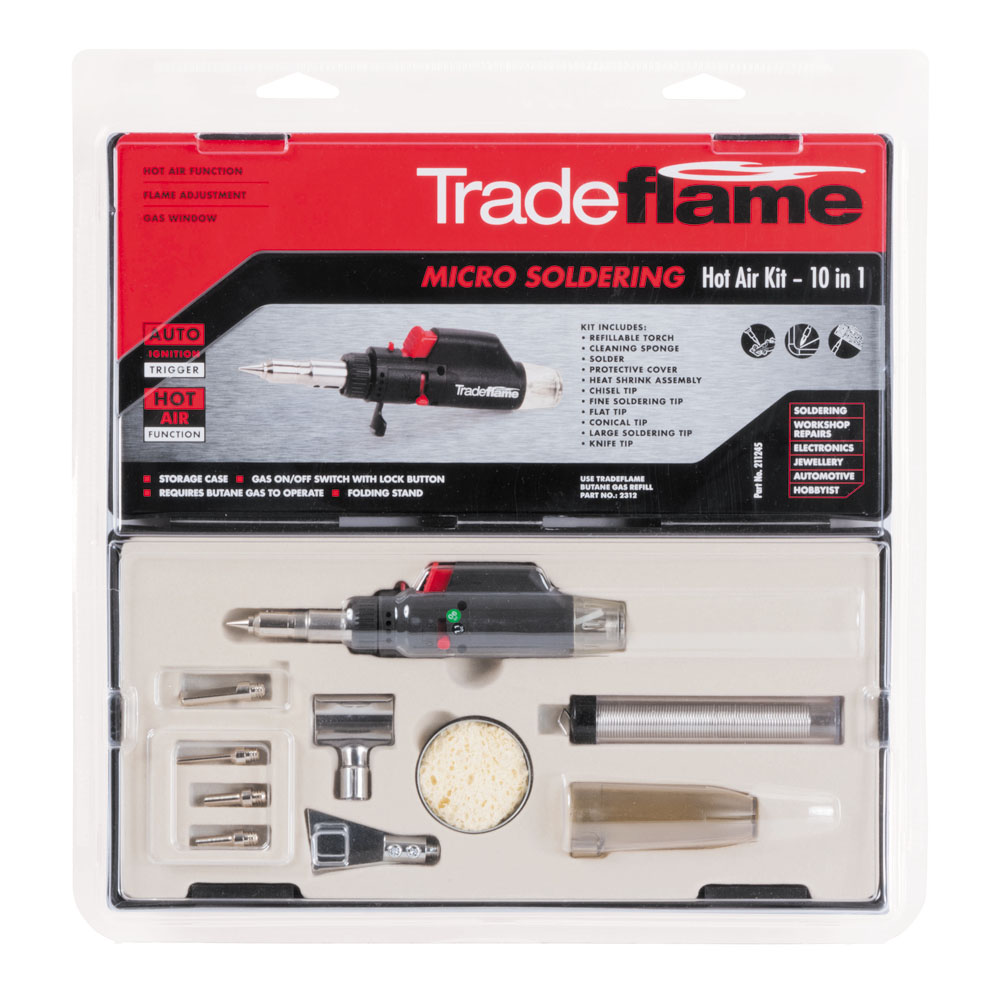 Tradeflame mini cheap soldering torch kit